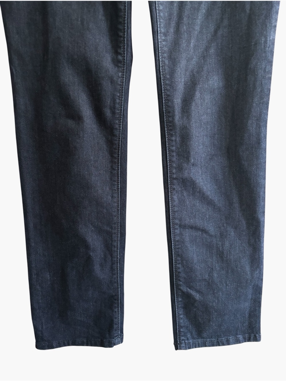 Chico’s Platinum Dark Wash Straight Leg Jeans Size 0 Short Stretch Casual - Picture 4 of 16